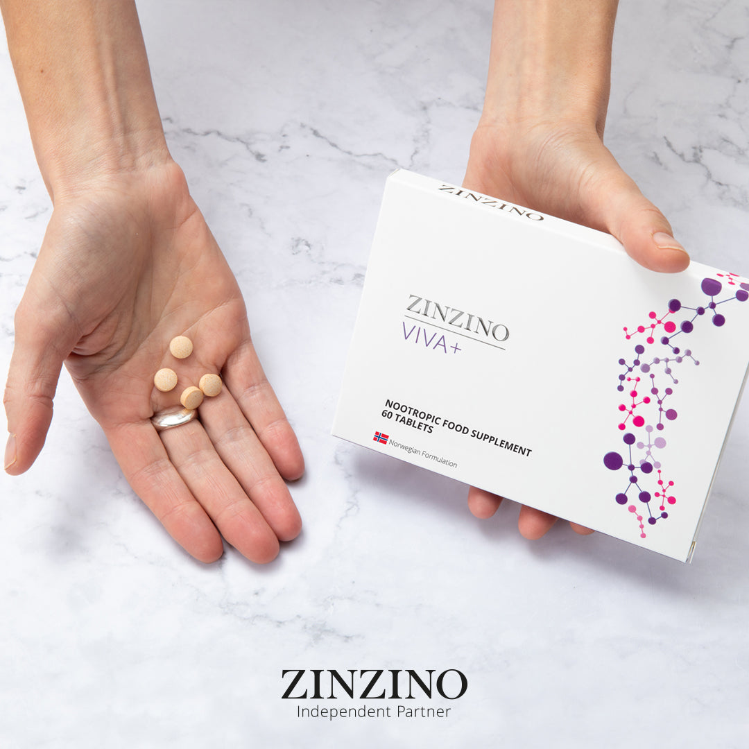 Zinzino Viva+ | Patentli Safran Özütlü (Affron®) Menopoz Destek - Stres & Uyku Takviyesi