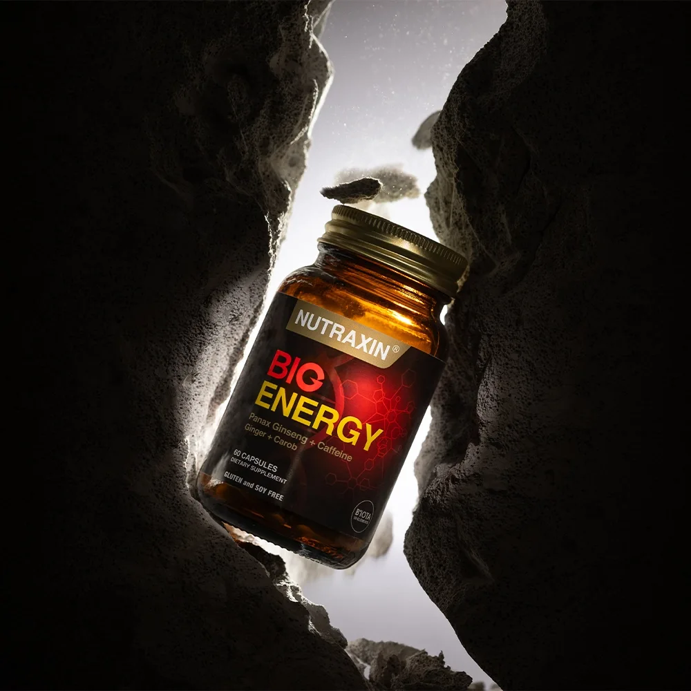 Nutraxin Big Energy – Ginseng + Kafein + Zencefil + Keçiboynuzu